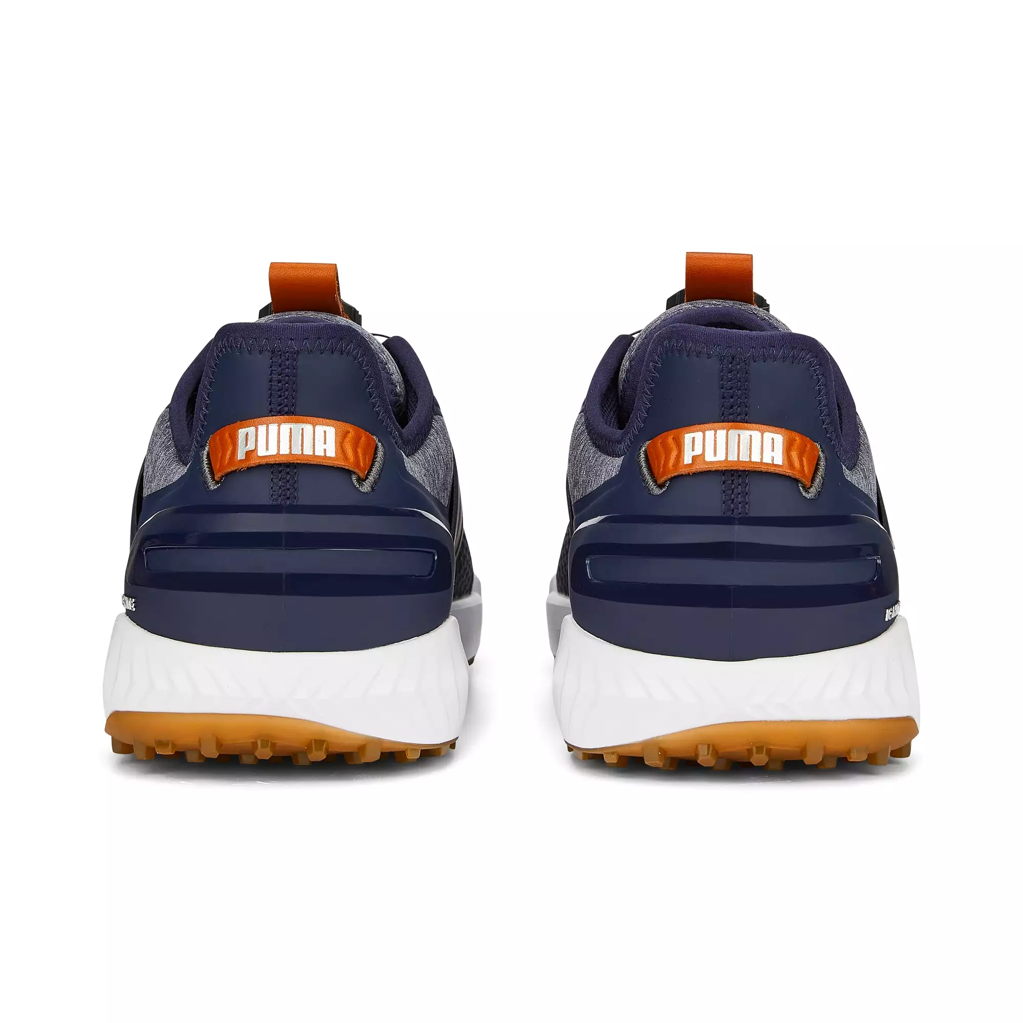 Puma Men's Ignite Elevate Disc Spikeless Golf Shoes - Navy/Silver