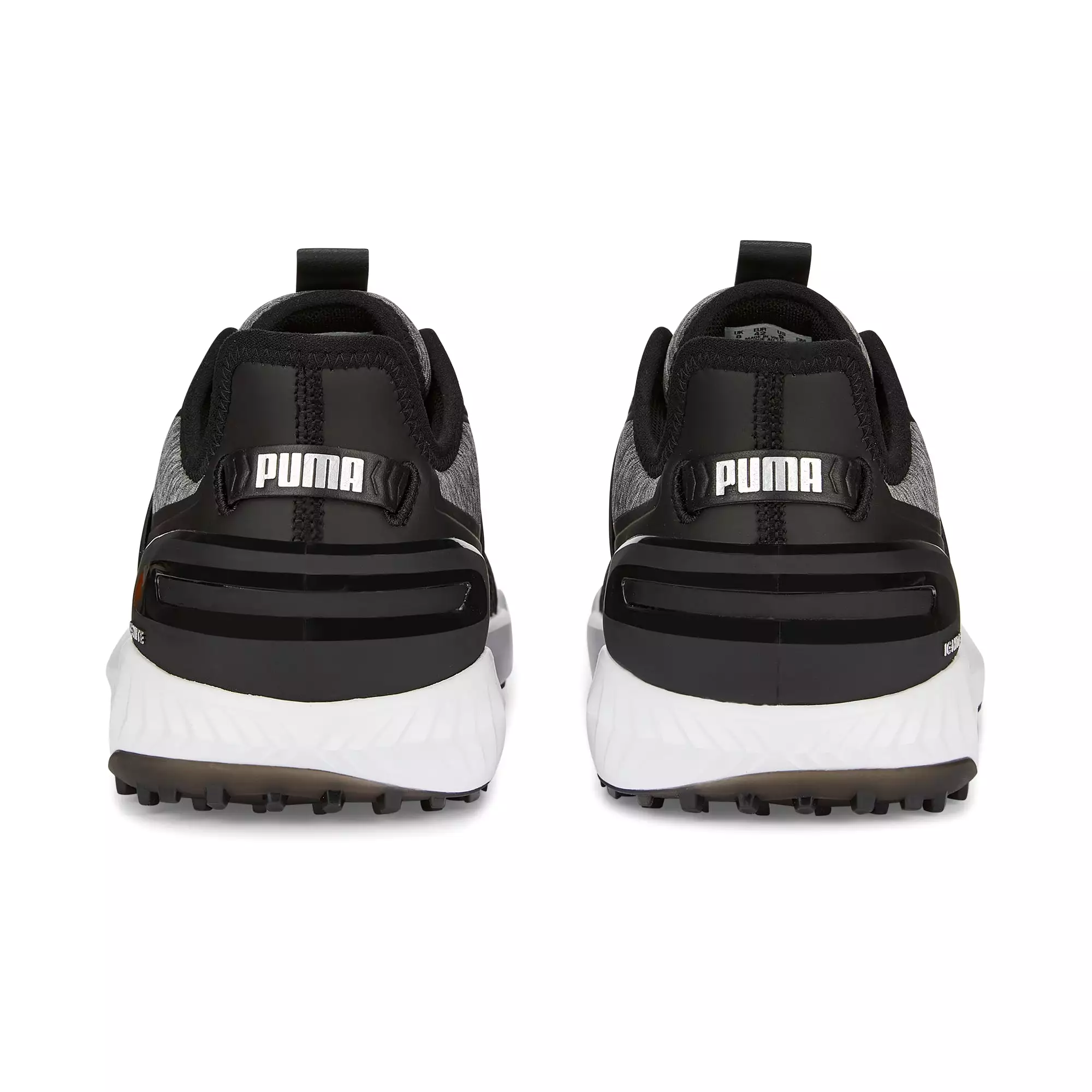 Puma Men's Ignite Elevate Wide Spikeless Golf Shoes - Black/Silver