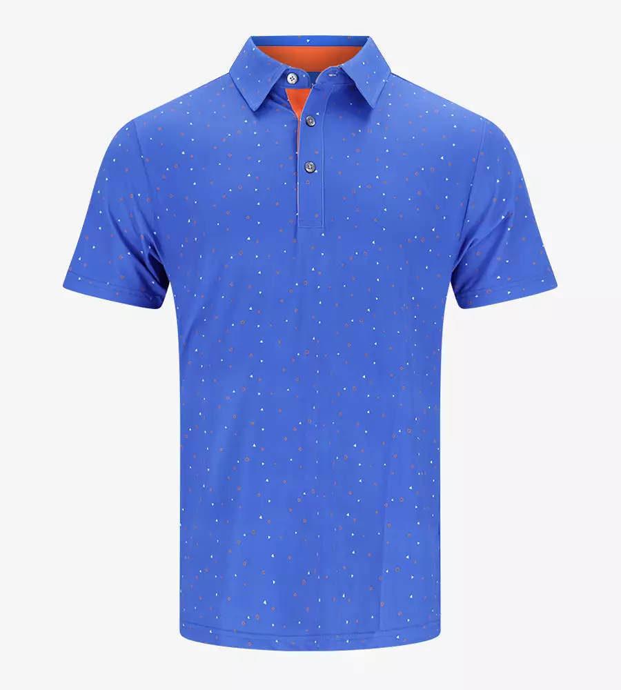 SHAPES POLO - BLUE