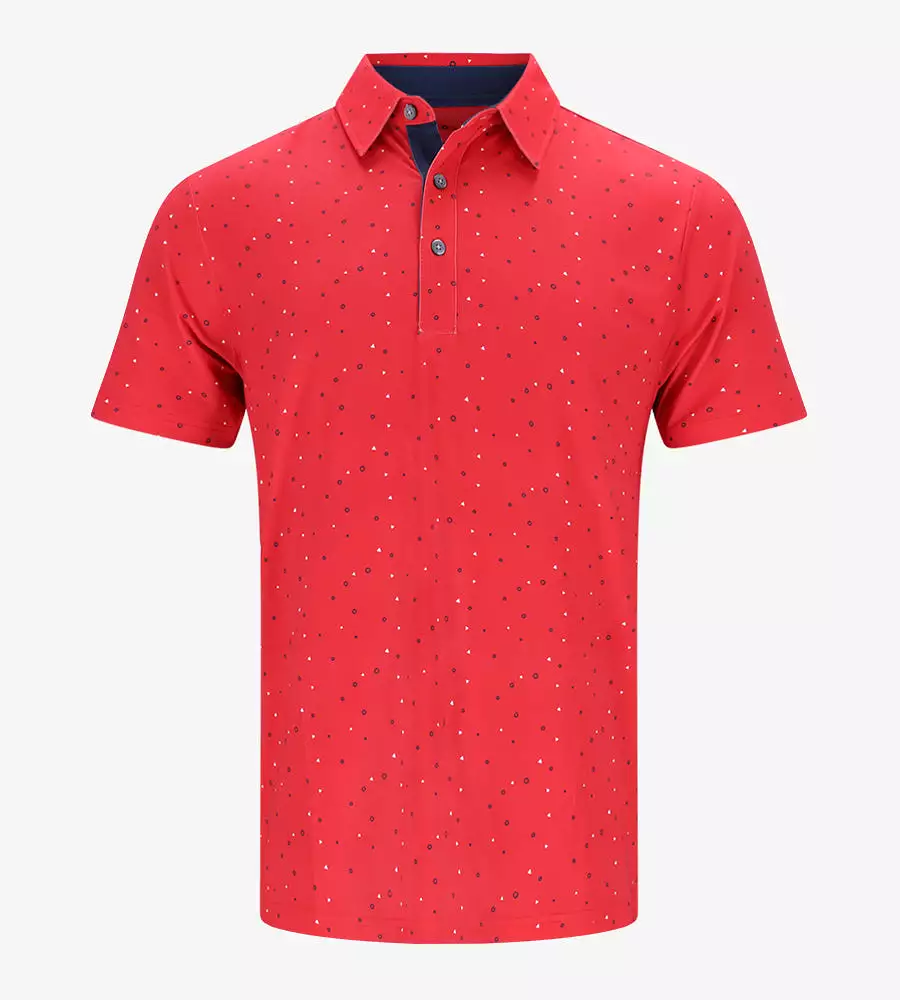 SHAPES POLO - RED