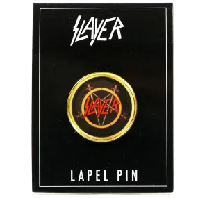 Slayer Circle Logo Lapel Pin