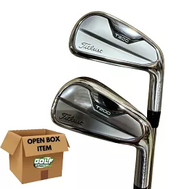 Titleist 2021 T200 Iron Set 4-PW AMT Black Steel Stiff Right Hand - SHOP WORN