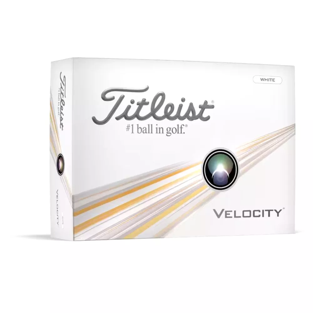 Titleist 2024 Velocity Golf Balls White (1 Dozen)