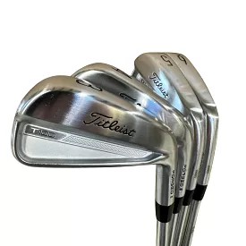 Titleist T100 3G Iron Set 3-PW Project X 6.5 X-Stiff Flex Right Hand - MINT