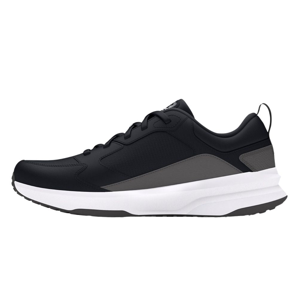 Under Armour Mens UA Charged Edge Training Shoes - Black/Castlerock/White