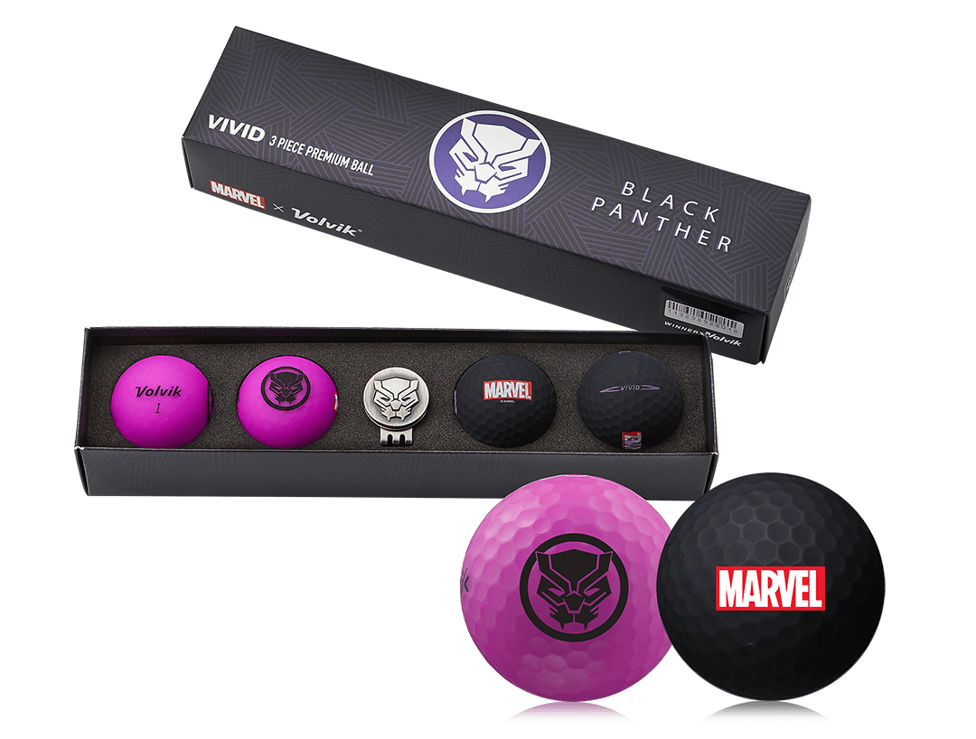 Volvik Marvel Limited Edition Marvel Golf Ball Gift Packs