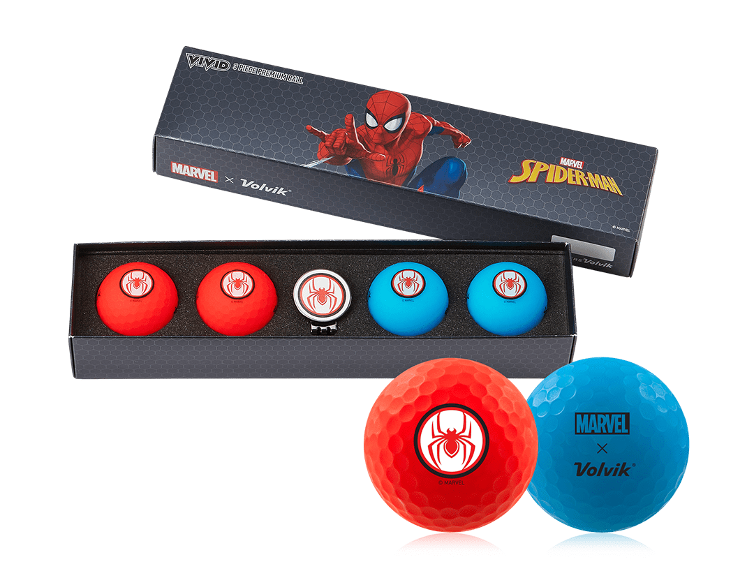 Volvik Marvel Limited Edition Marvel Golf Ball Gift Packs