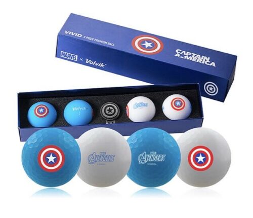 Volvik Marvel Limited Edition Marvel Golf Ball Gift Packs