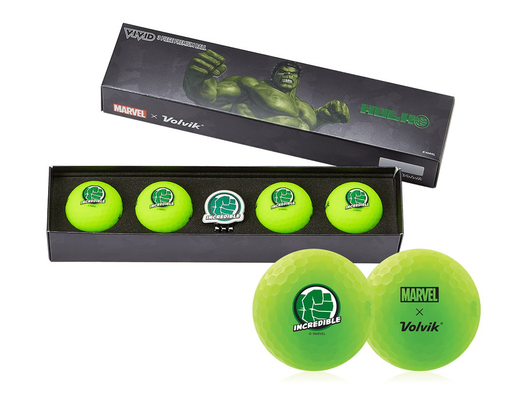 Volvik Marvel Limited Edition Marvel Golf Ball Gift Packs