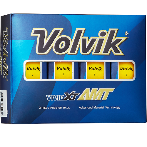 Volvik Vivid XT AMT Matte Finished Golf Balls - CLOSEOUT $10 OFF 2 FOR $40