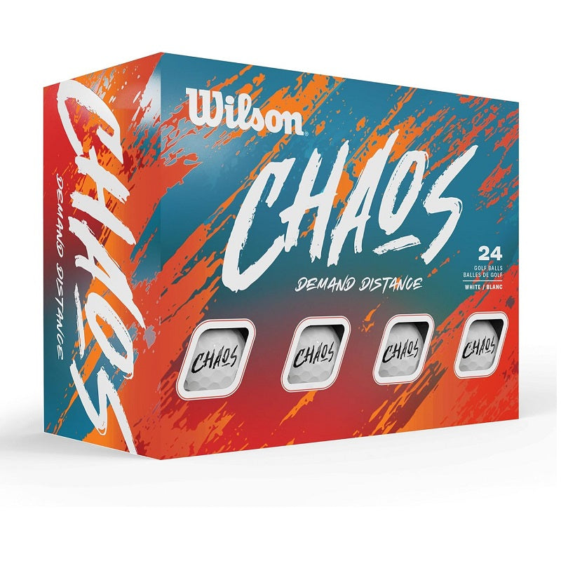 Wilson Golf Chaos Golf Balls 24 Pack