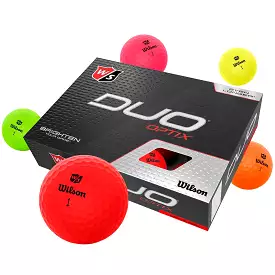 Wilson Staff Duo Soft Optix Golf Balls