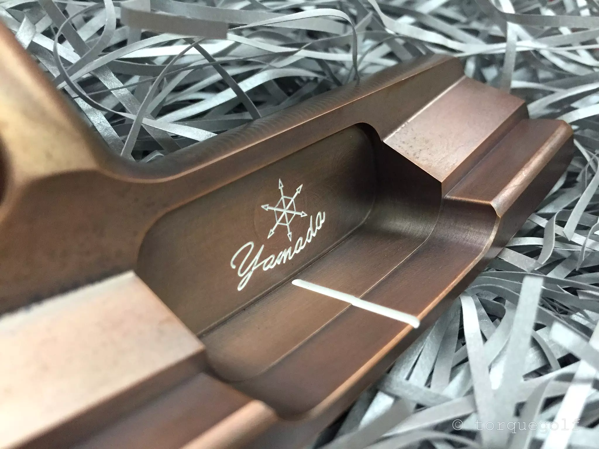 Yamada Golf Imperial Burnt Copper Handmade Putter Head Only