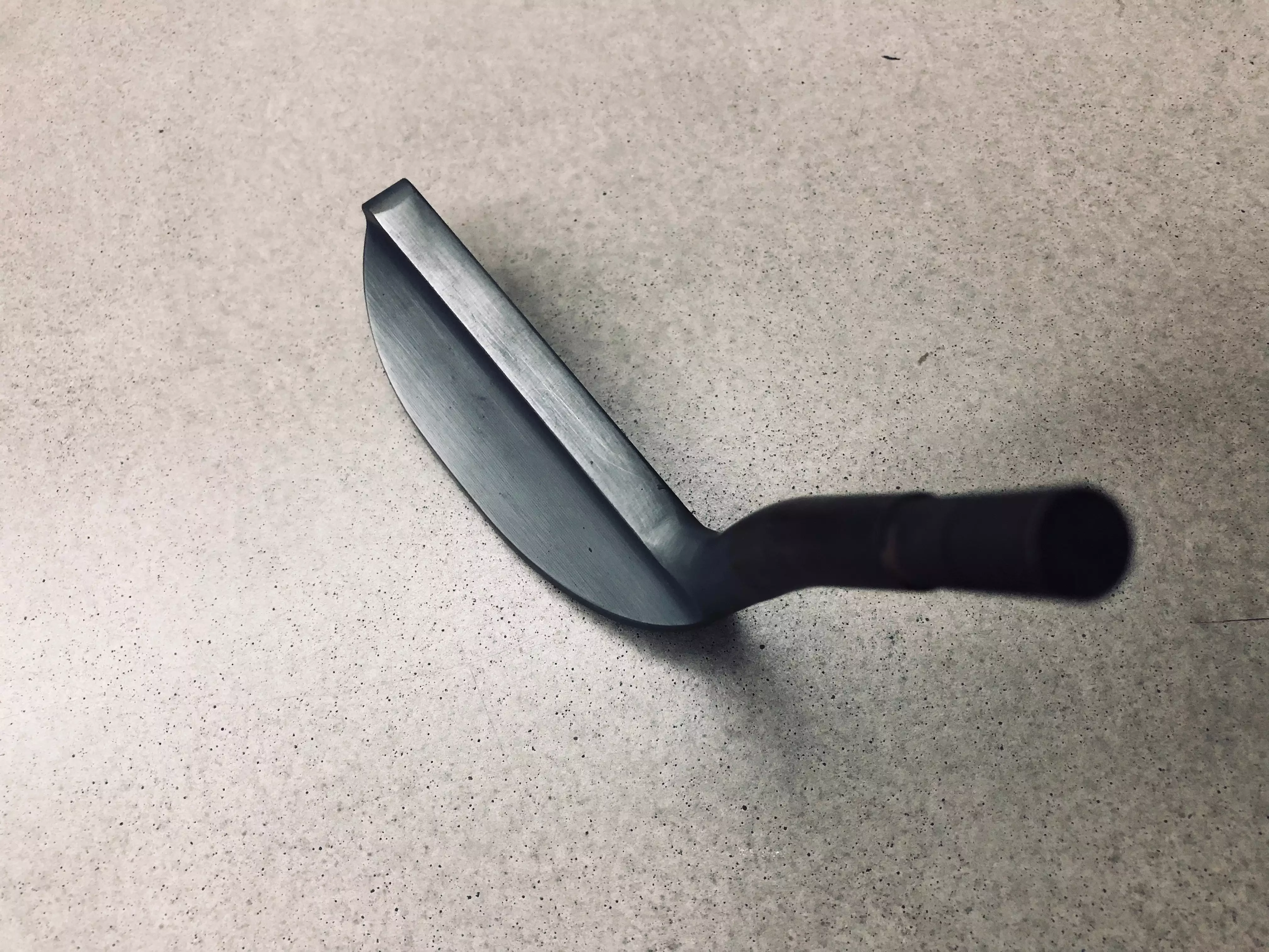 Yamada Golf Razor Lefty Putter in Smoke Black Head Only