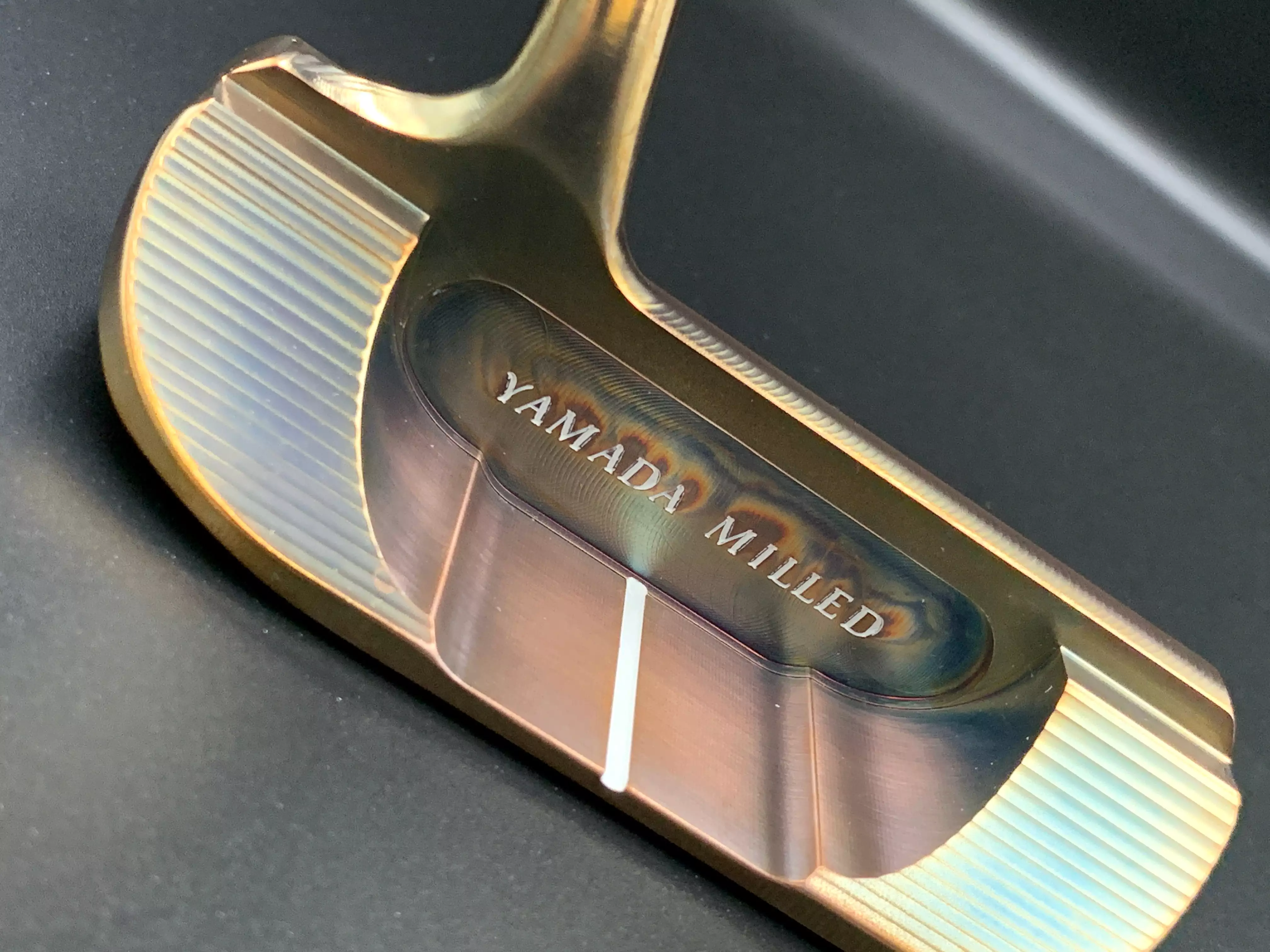 Yamada Golf Shogun Burnt Copper Handmade Putter Head Only