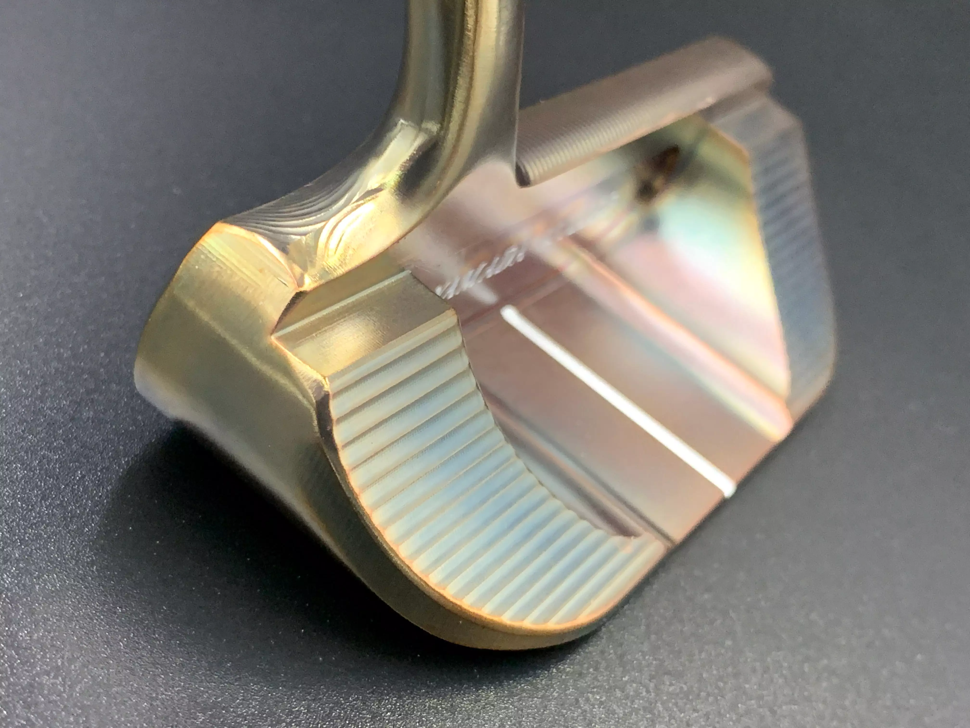 Yamada Golf Shogun Burnt Copper Handmade Putter Head Only