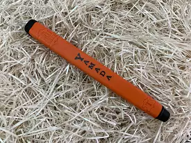 Yamada Putter Grip Leather Jumbo in Orange