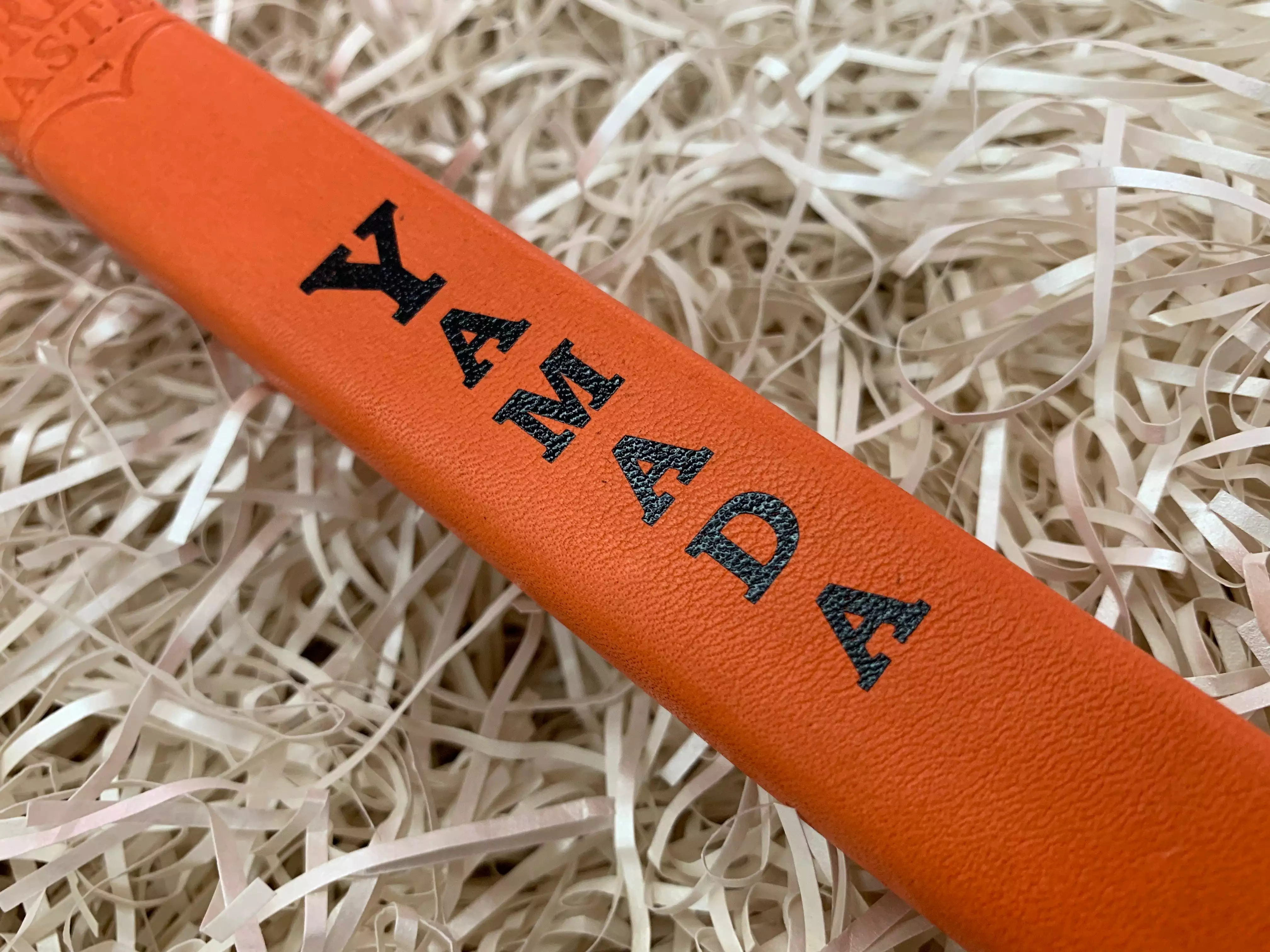 Yamada Putter Grip Leather Jumbo in Orange