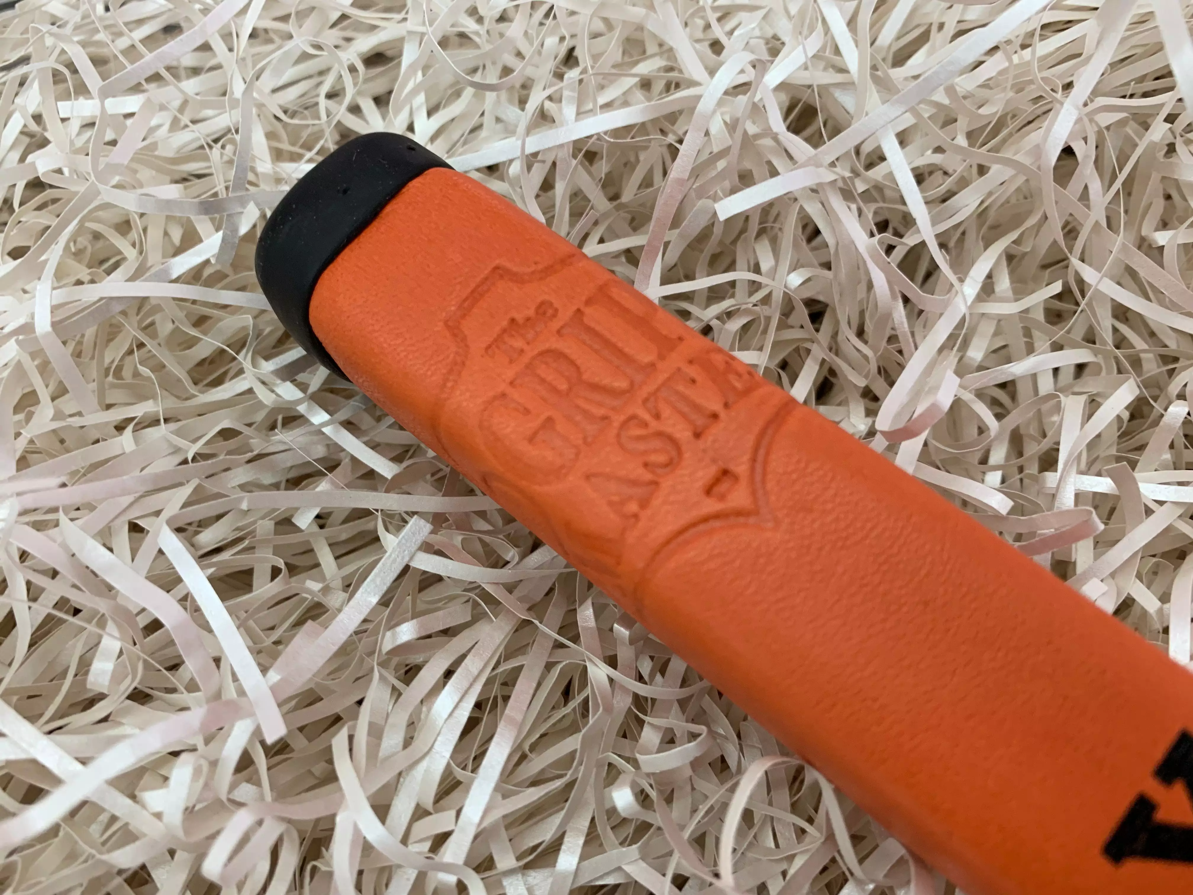 Yamada Putter Grip Leather Jumbo in Orange