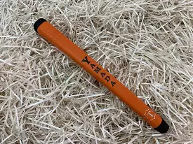 Yamada Putter Grip Leather Standard Size in Orange