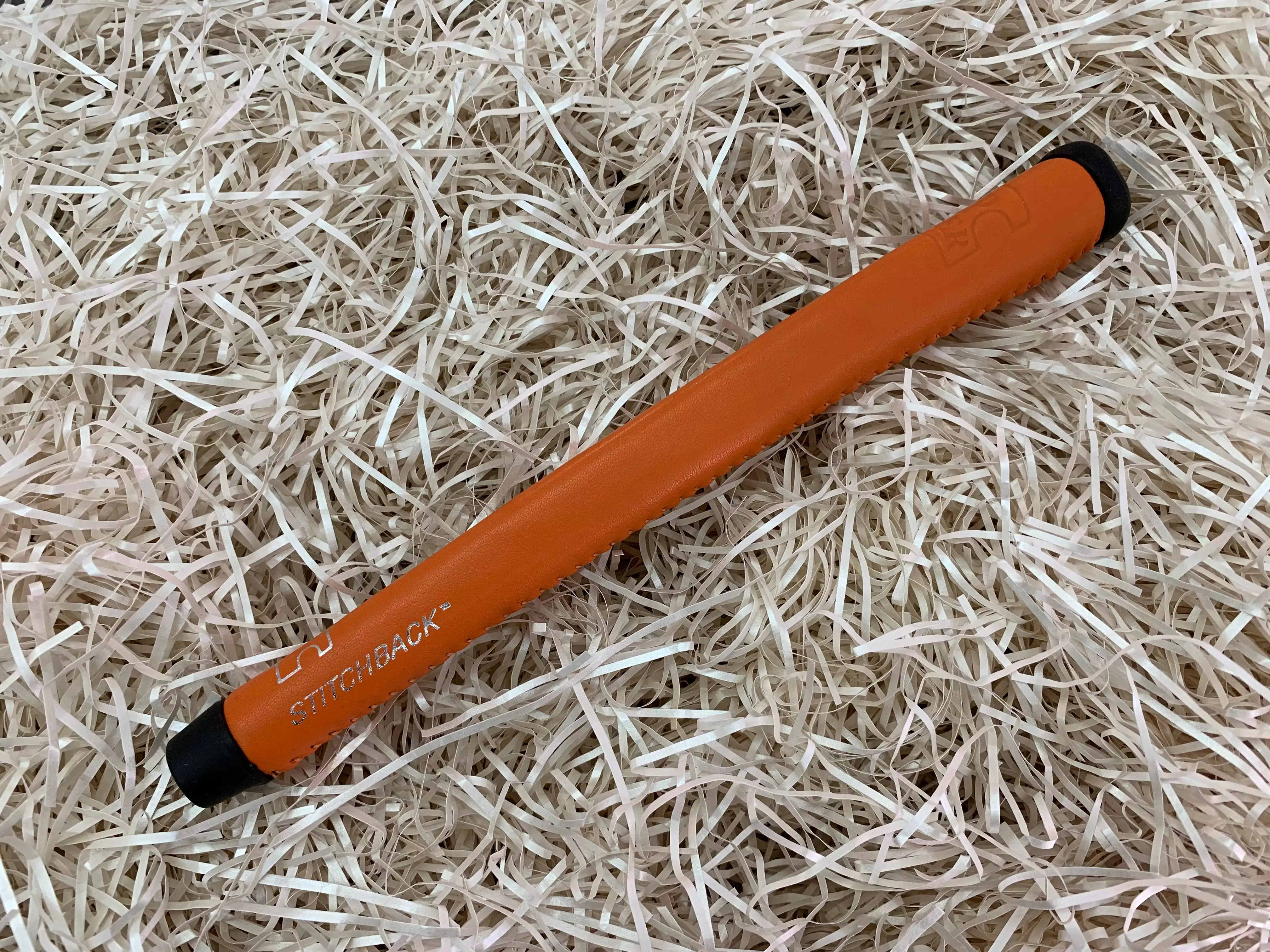 Yamada Putter Grip Leather Standard Size in Orange