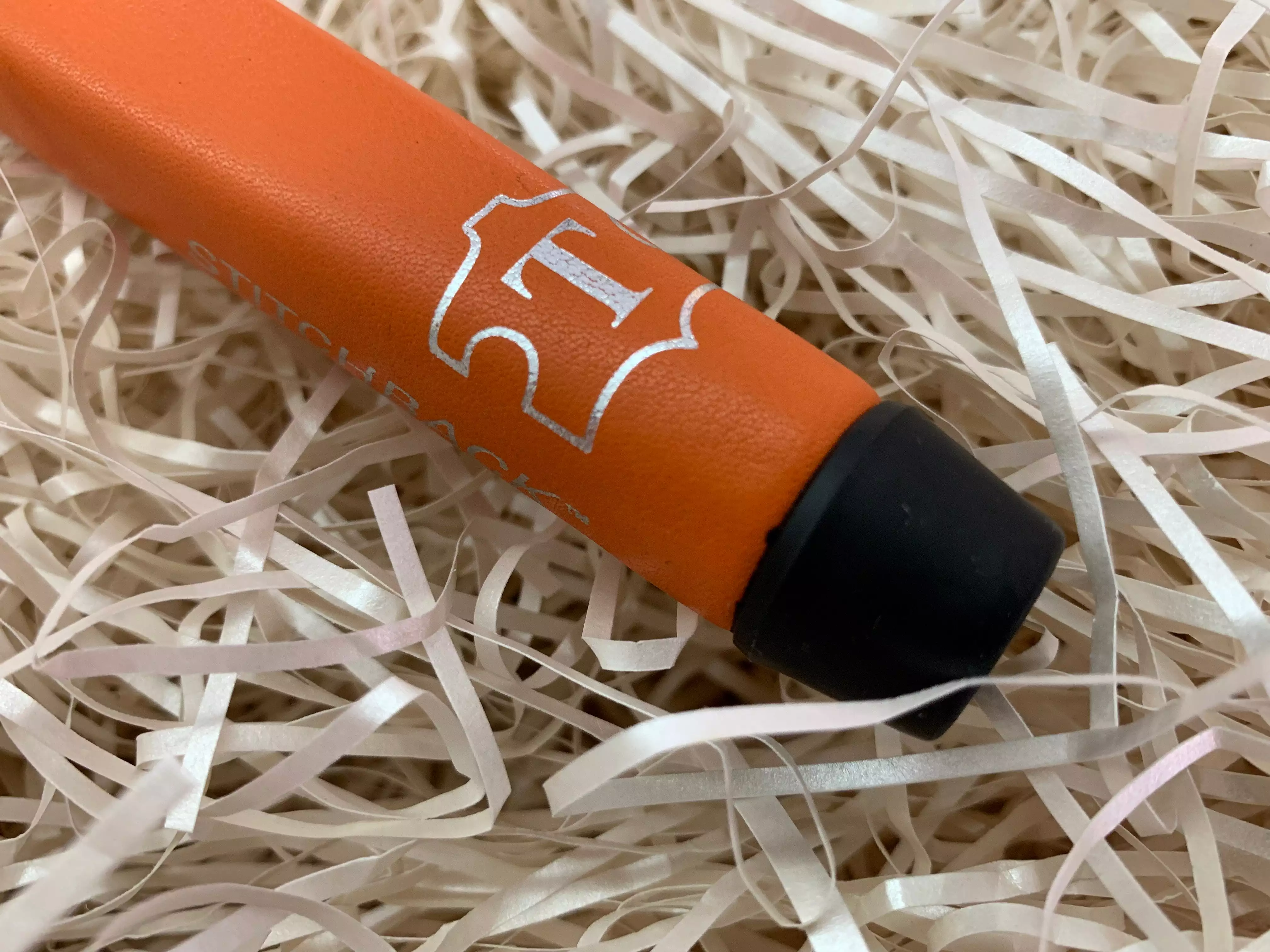 Yamada Putter Grip Leather Standard Size in Orange