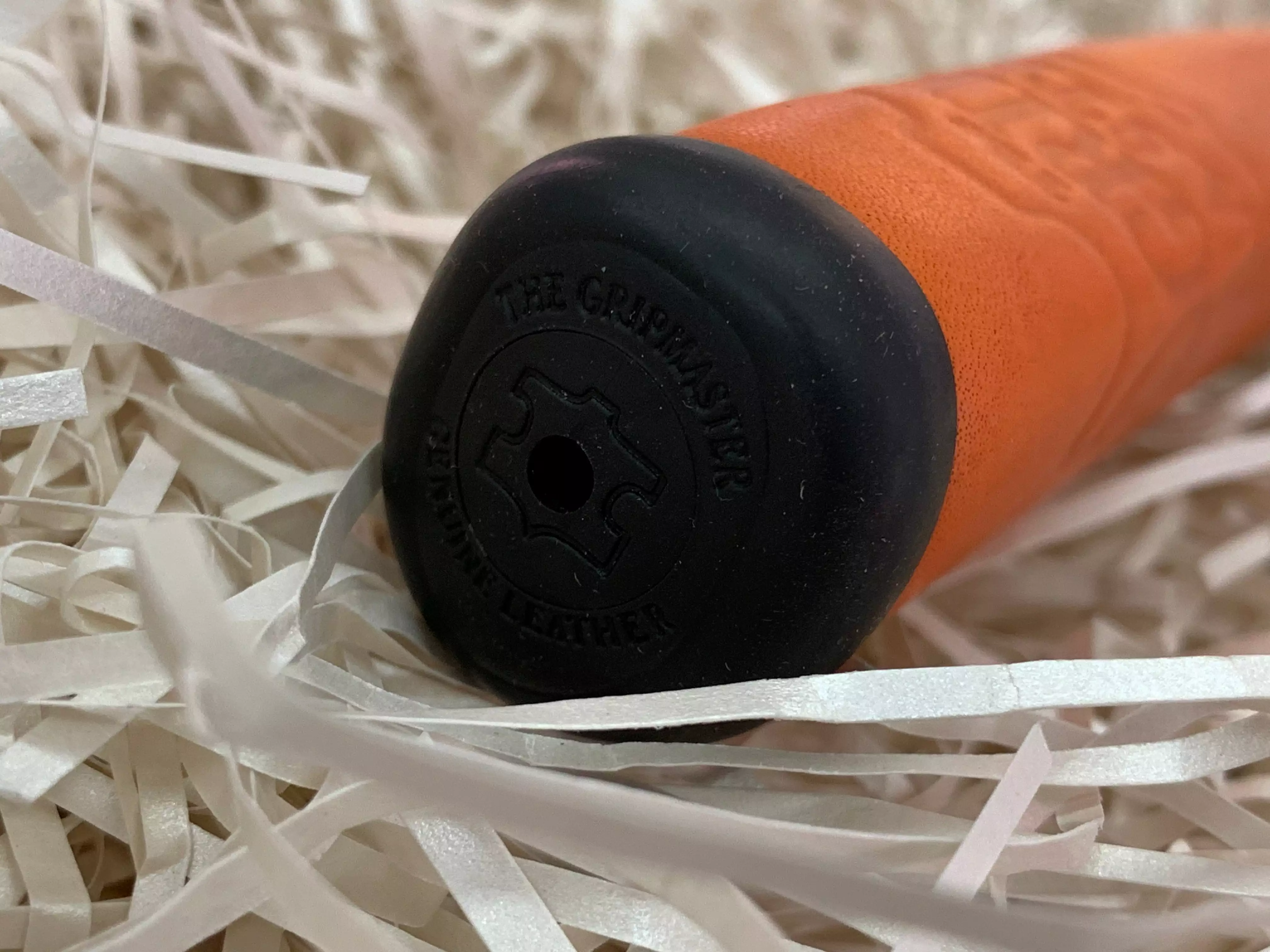 Yamada Putter Grip Leather Standard Size in Orange